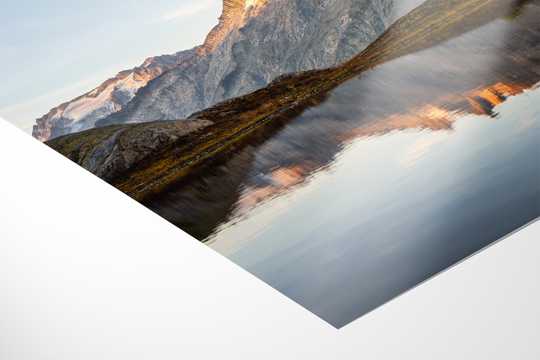Gärstenhörner-Spiegelung am Grimselpass | Original Print