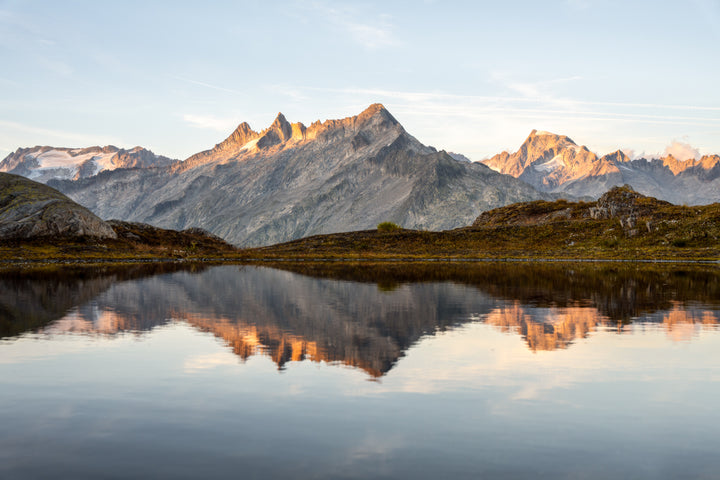 Gärstenhörner-Spiegelung am Grimselpass | Original Print