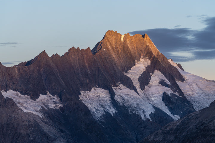 Lauteraarhorn im ersten Licht | Original Print