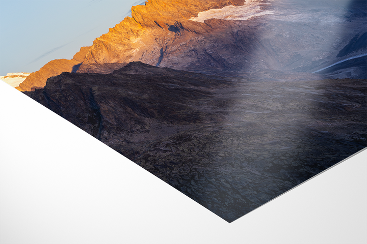 Lauteraarhorn And Glacier | Original Print