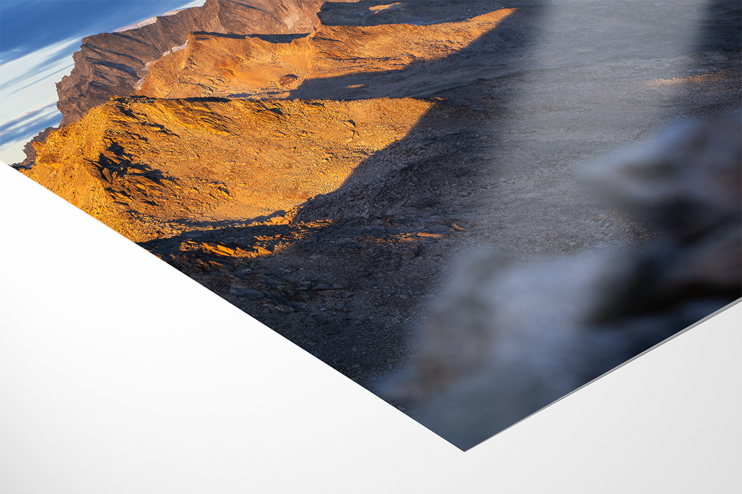 Oberaar Mountain Range And Glacier | Original Print