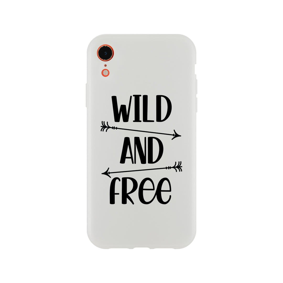 WILD &amp; FREE | Flexi-Hülle iPhone / Samsung