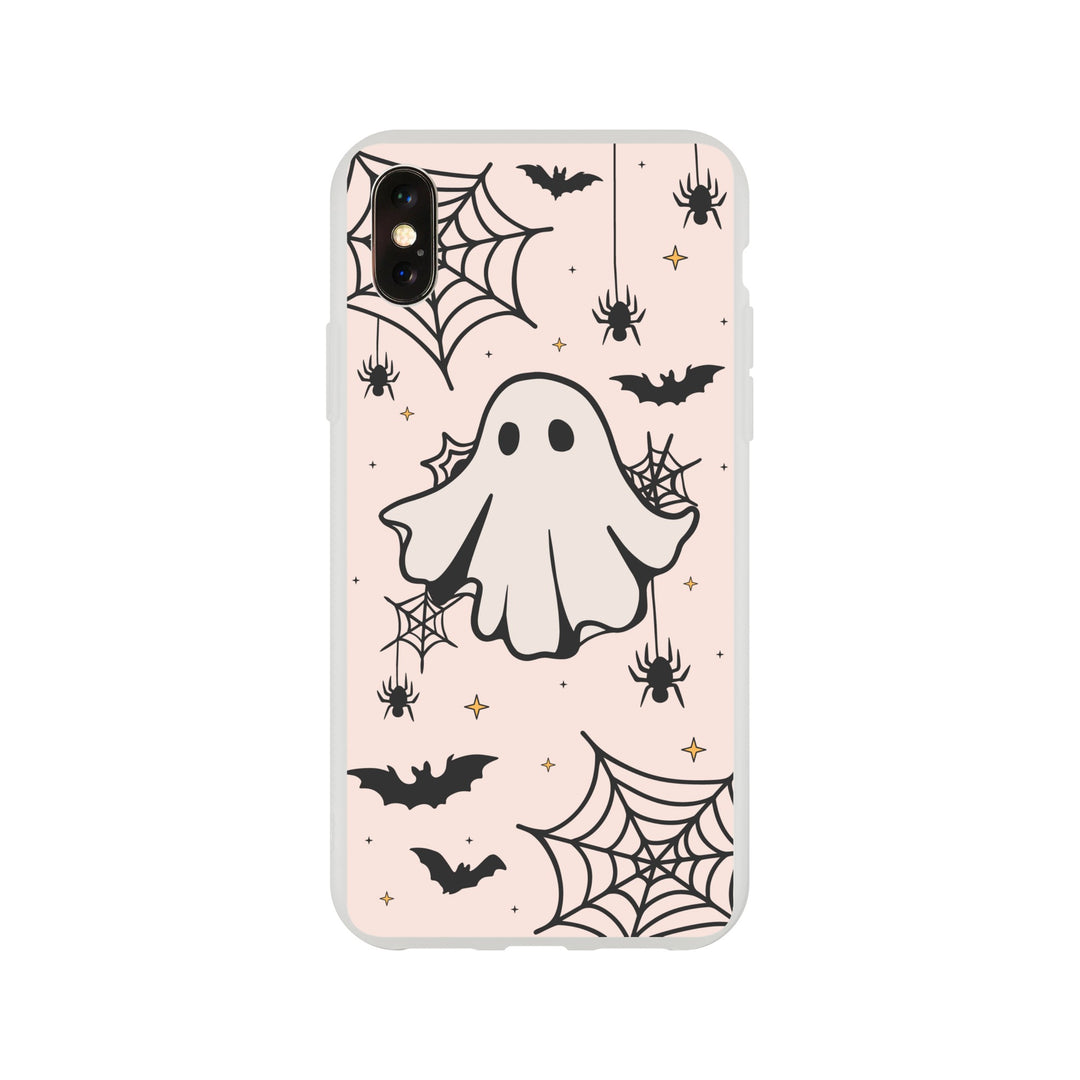 Spider Ghost | Halloween Flexi-Hülle iPhone / Samsung