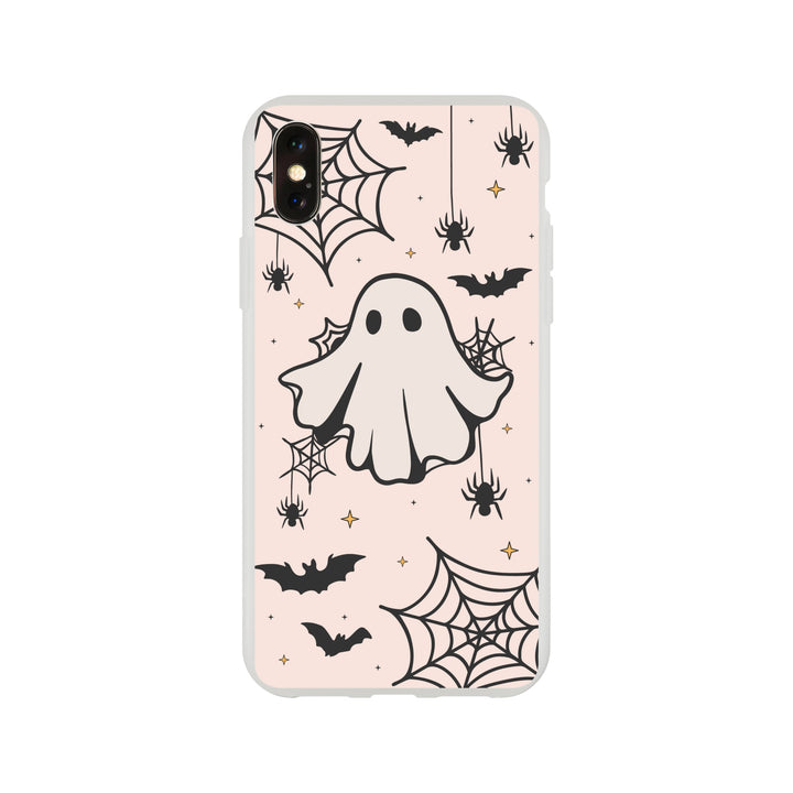 Spider Ghost | Halloween Flexi-Hülle iPhone / Samsung