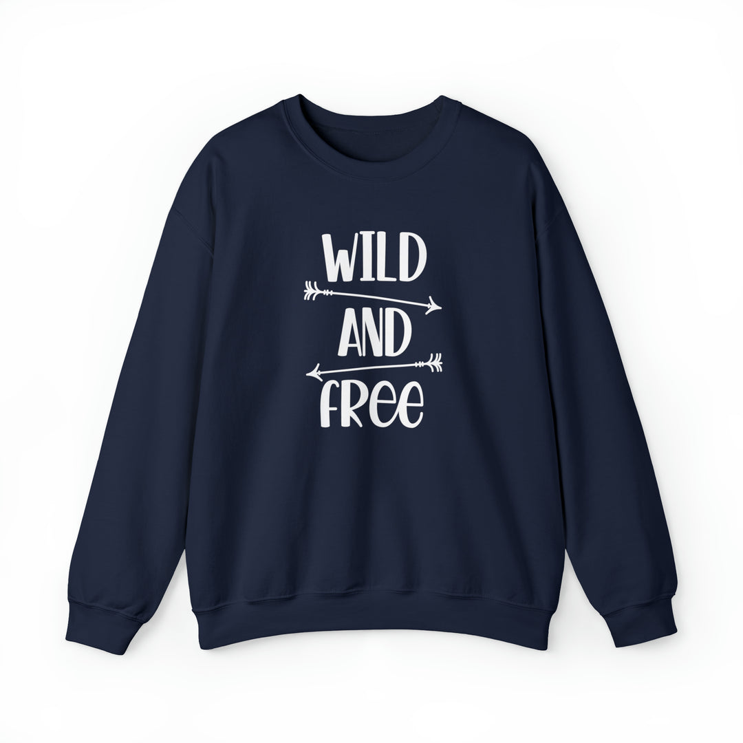 WILD &amp; FREE | Unisex Heavy Blend™ Crewneck Sweatshirt