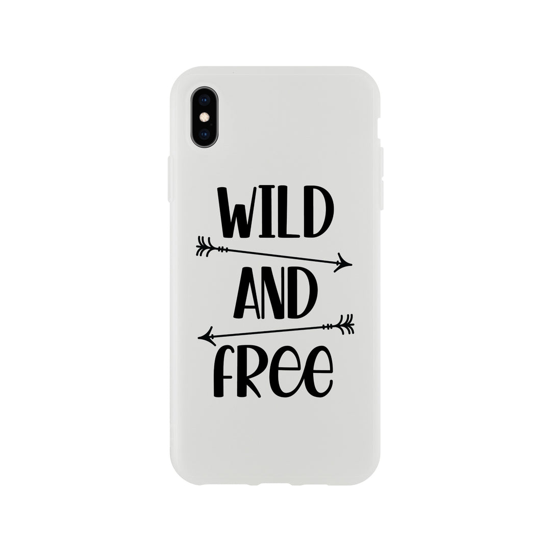WILD &amp; FREE | Flexi-Hülle iPhone / Samsung