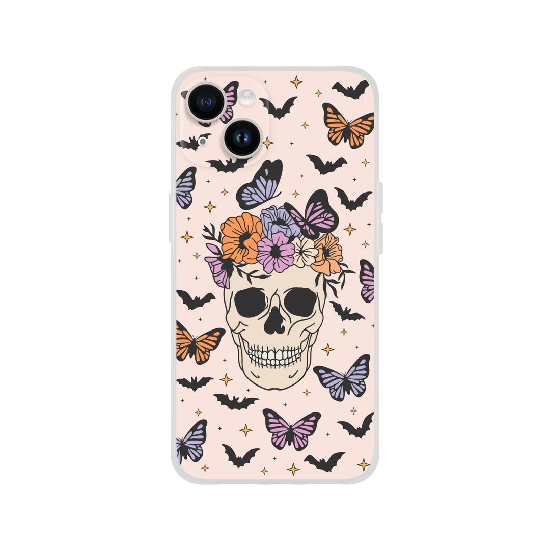 Schädel | Halloween Flexi-Hülle iPhone / Samsung