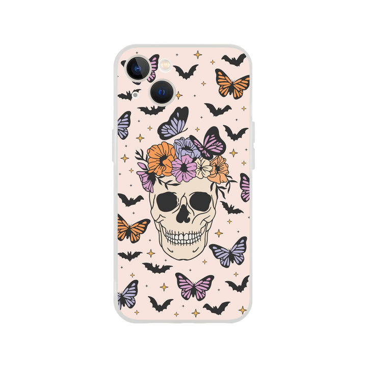Schädel | Halloween Flexi-Hülle iPhone / Samsung