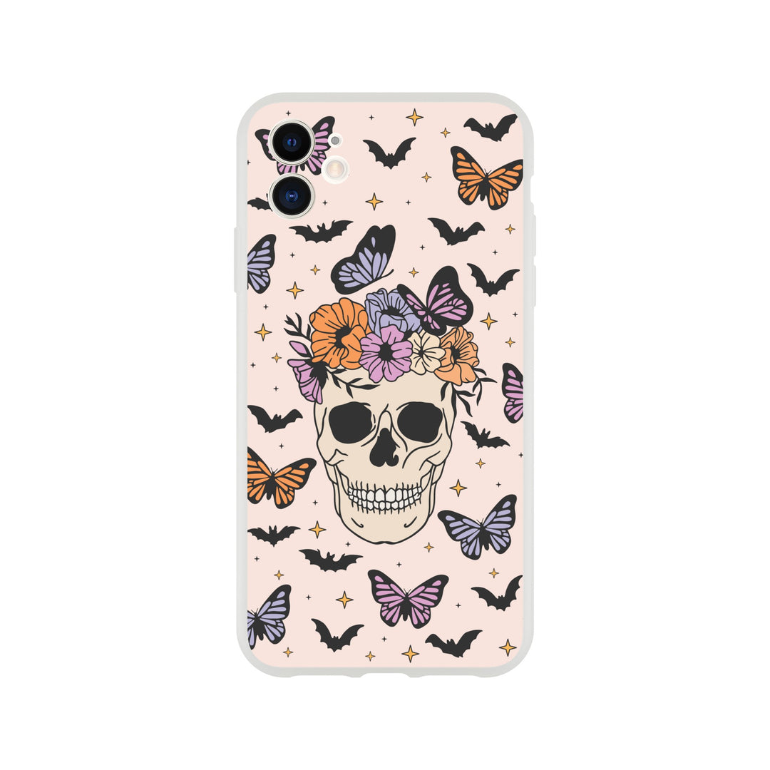 Schädel | Halloween Flexi-Hülle iPhone / Samsung