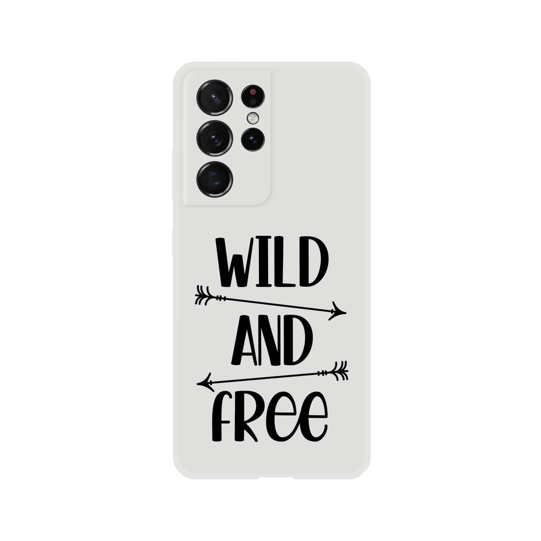 WILD &amp; FREE | Flexi-Hülle iPhone / Samsung