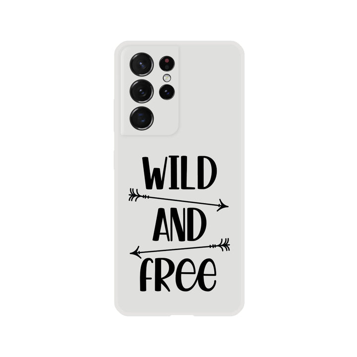WILD &amp; FREE | Flexi-Hülle iPhone / Samsung