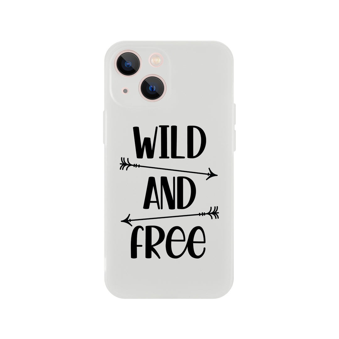 WILD &amp; FREE | Flexi-Hülle iPhone / Samsung