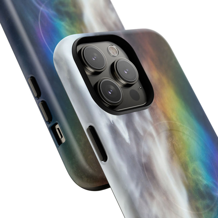 Tough Phone Case MagSafe— Ethereal Rainbow Protective Cover