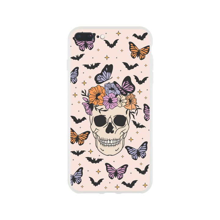 Schädel | Halloween Flexi-Hülle iPhone / Samsung