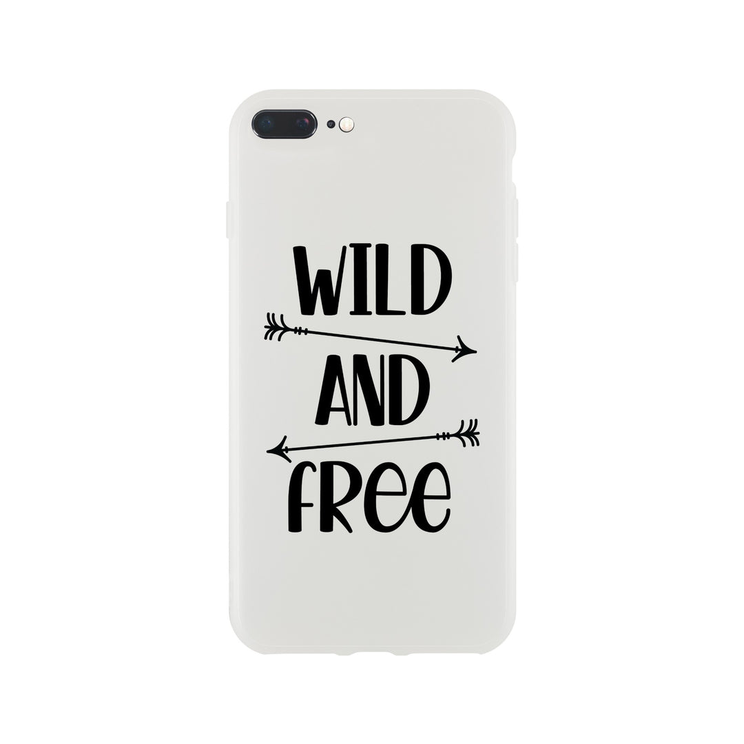 WILD &amp; FREE | Flexi-Hülle iPhone / Samsung