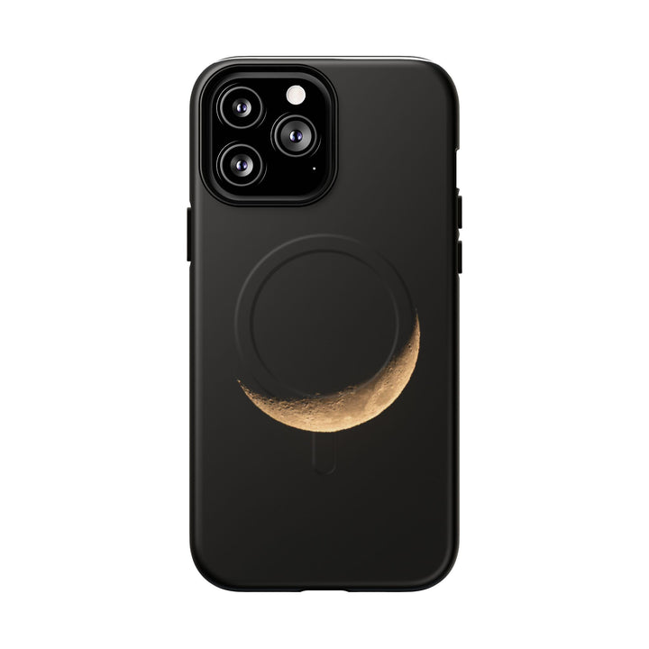 Moon Crescent Magnetic Phone Case — Tough Protective Magnet-Compatible Case