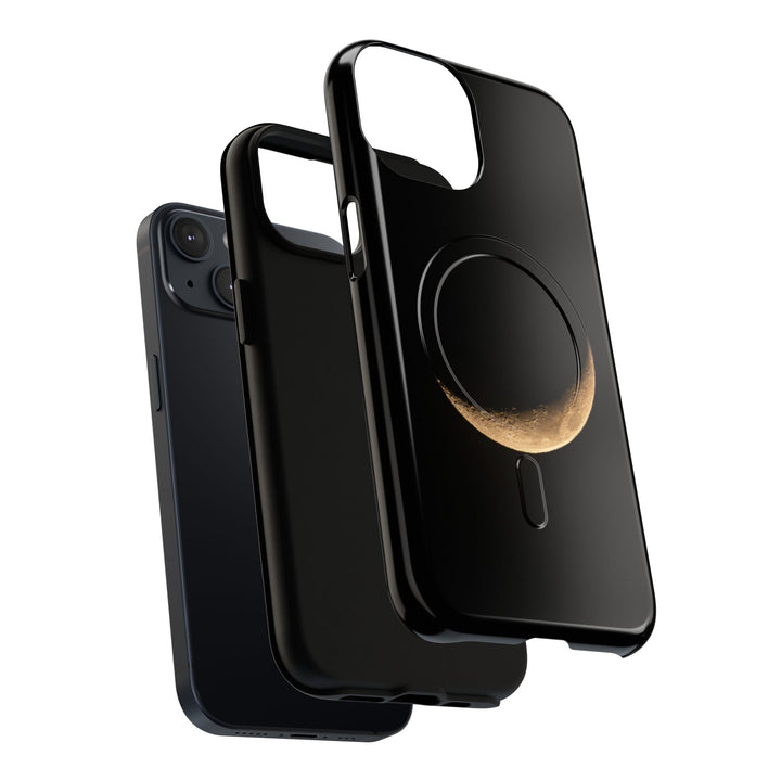 Moon Crescent Magnetic Phone Case — Tough Protective Magnet-Compatible Case