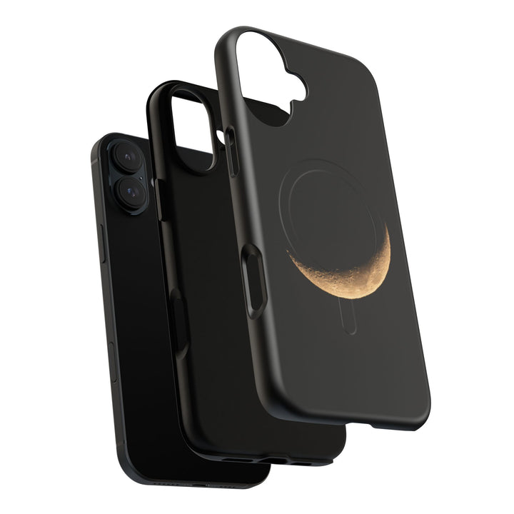 Moon Crescent Magnetic Phone Case — Tough Protective Magnet-Compatible Case