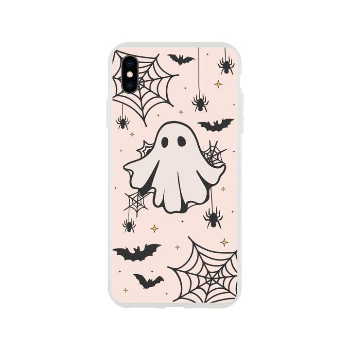 Spider Ghost | Halloween Flexi-Hülle iPhone / Samsung