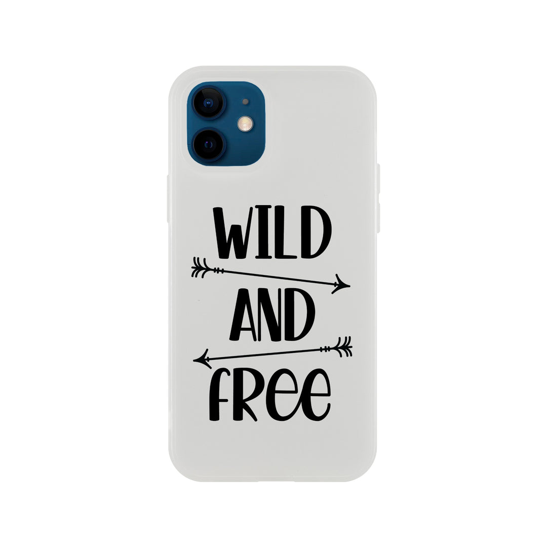 WILD &amp; FREE | Flexi-Hülle iPhone / Samsung