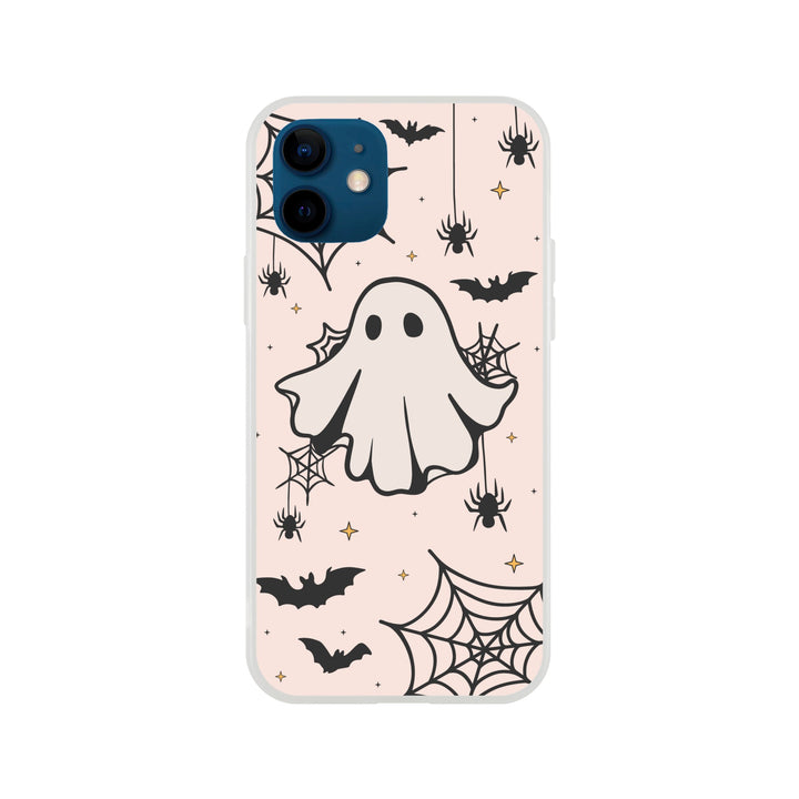 Spider Ghost | Halloween Flexi-Hülle iPhone / Samsung