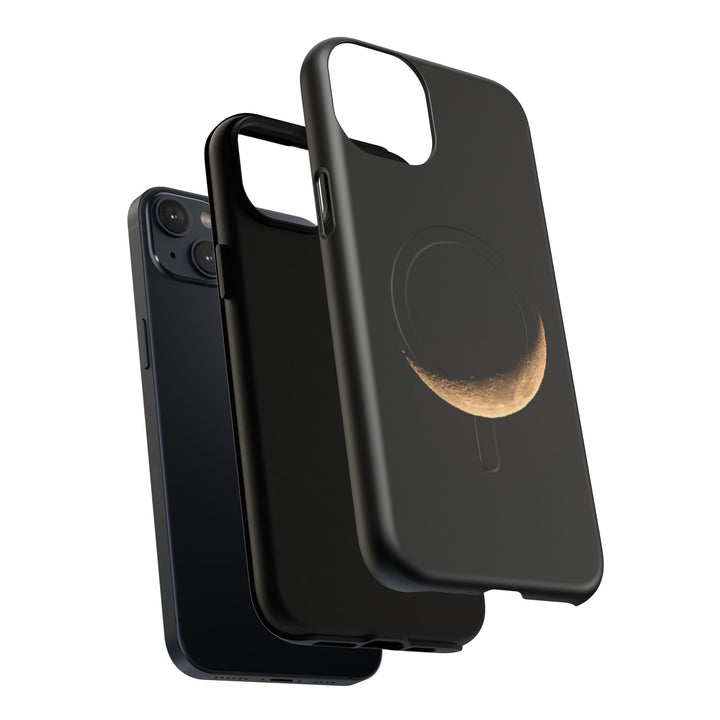 Moon Crescent Magnetic Phone Case — Tough Protective Magnet-Compatible Case