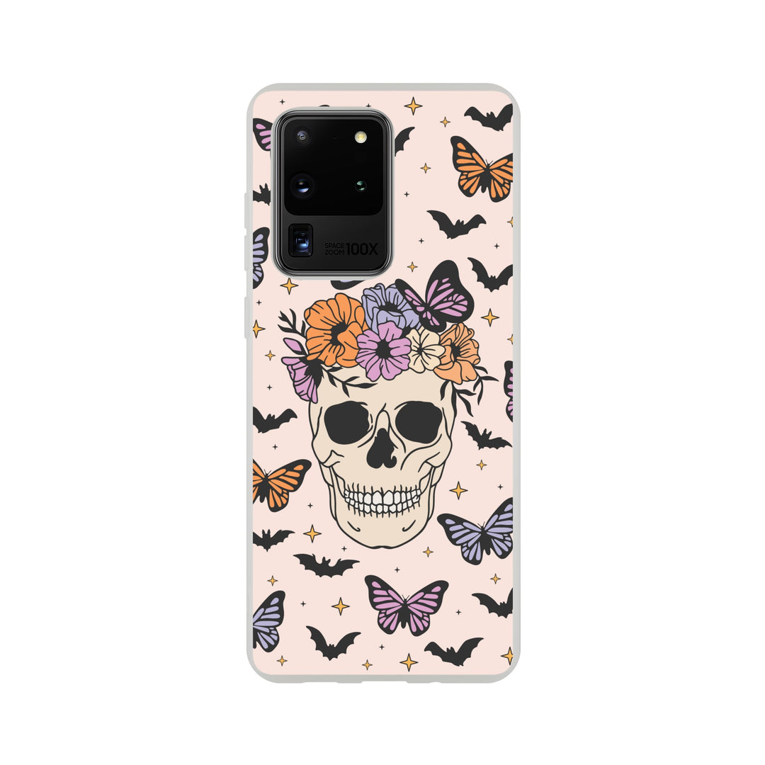Schädel | Halloween Flexi-Hülle iPhone / Samsung