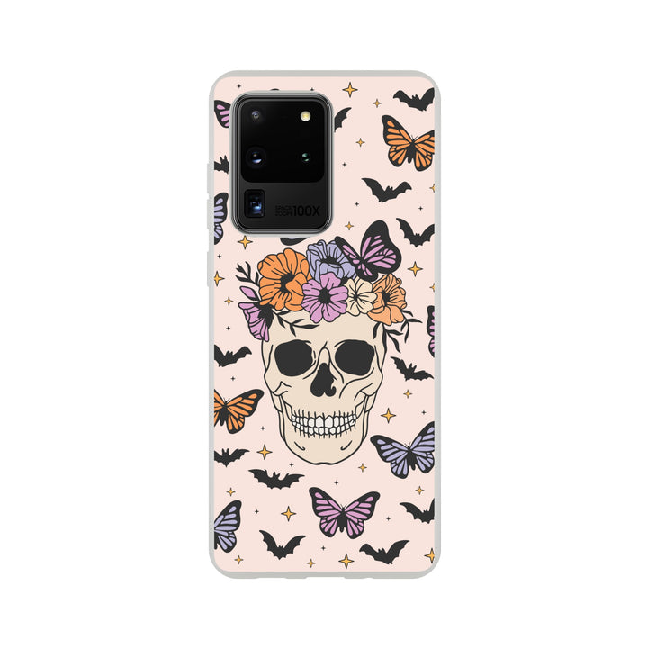 Schädel | Halloween Flexi-Hülle iPhone / Samsung