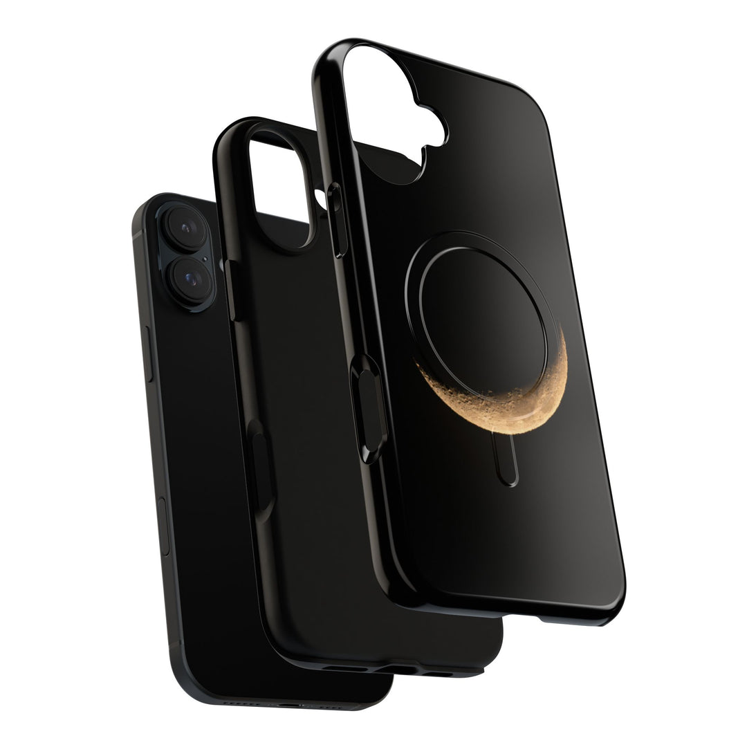 Moon Crescent Magnetic Phone Case — Tough Protective Magnet-Compatible Case