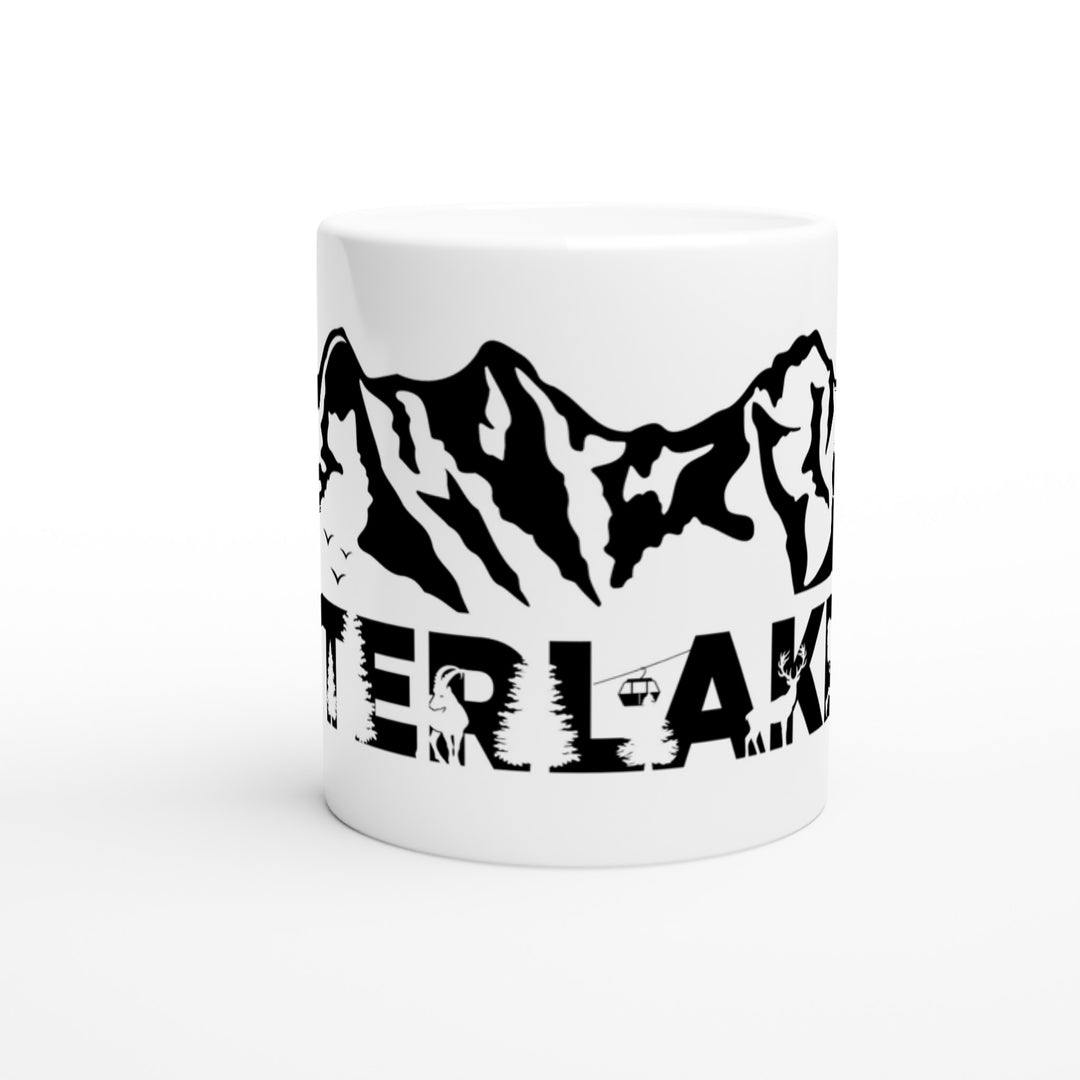 INTERLAKEN | Weiße 11oz Keramiktasse