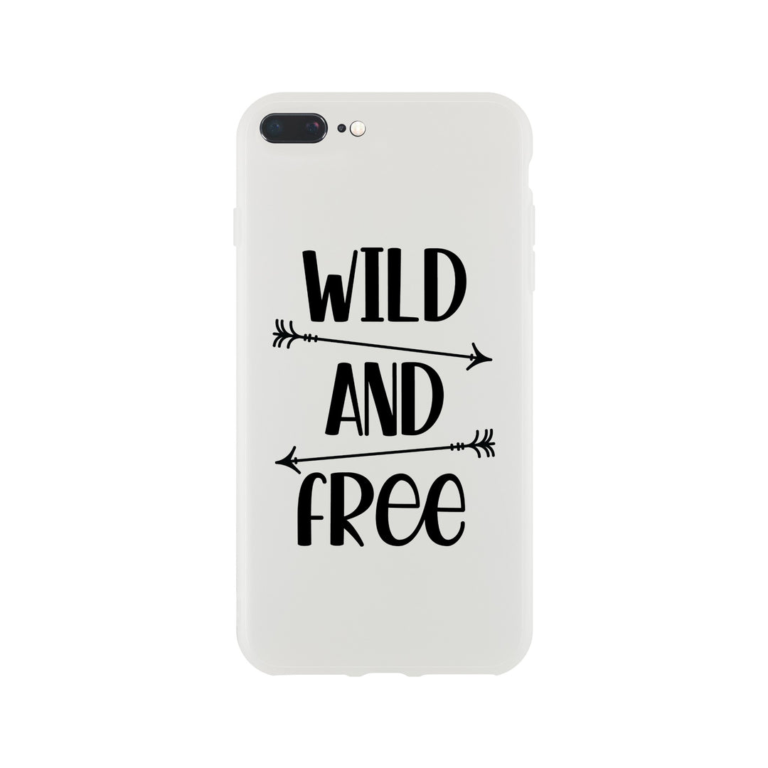 WILD &amp; FREE | Flexi-Hülle iPhone / Samsung