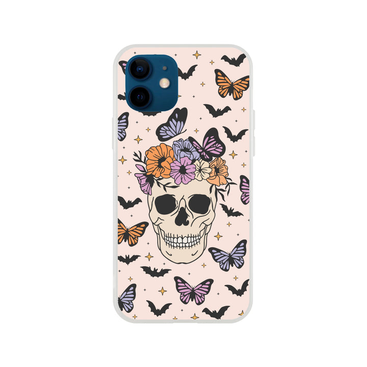 Schädel | Halloween Flexi-Hülle iPhone / Samsung