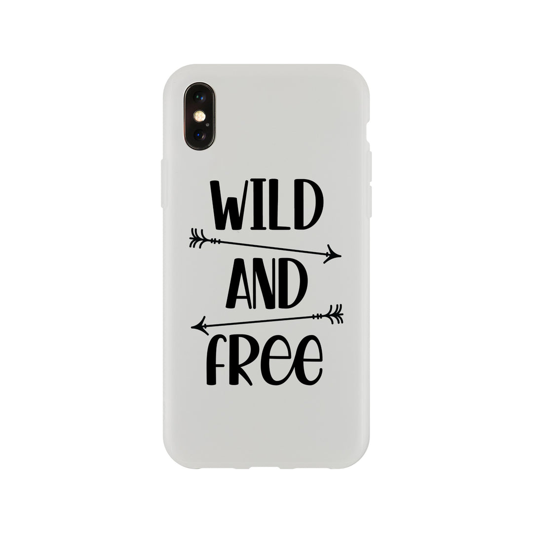 WILD &amp; FREE | Flexi-Hülle iPhone / Samsung