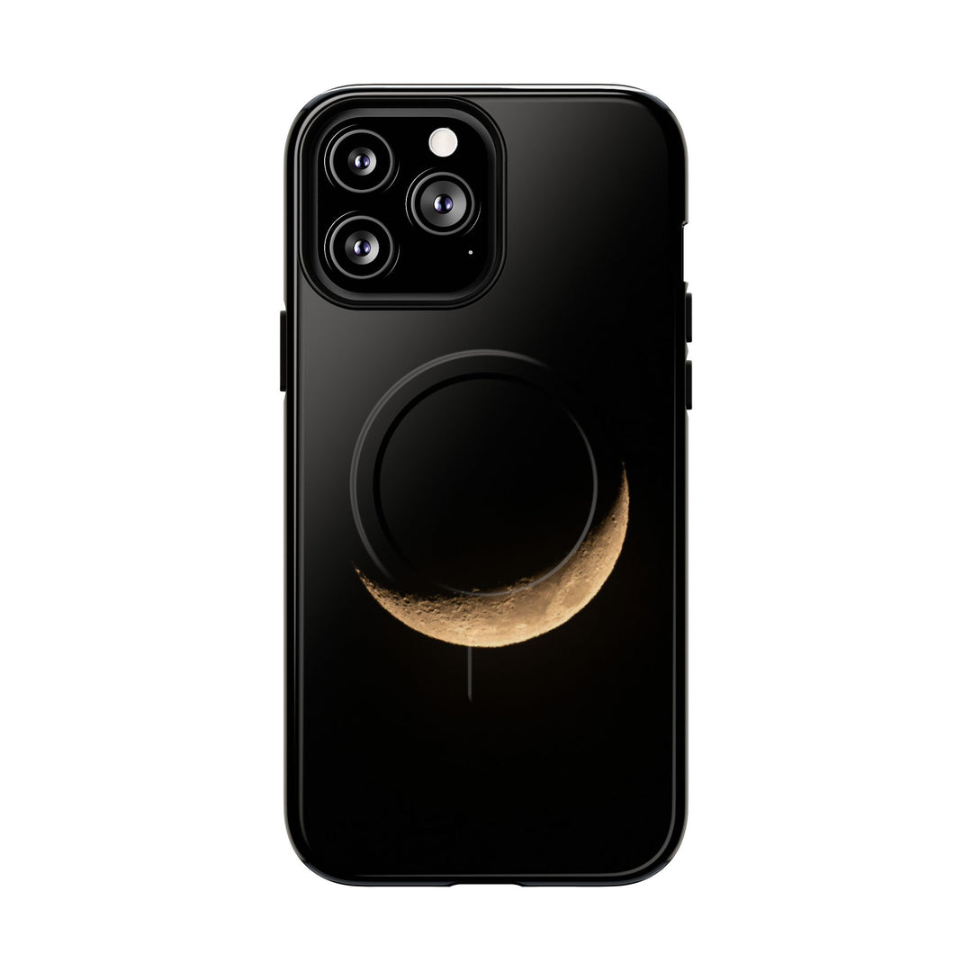 Moon Crescent Magnetic Phone Case — Tough Protective Magnet-Compatible Case