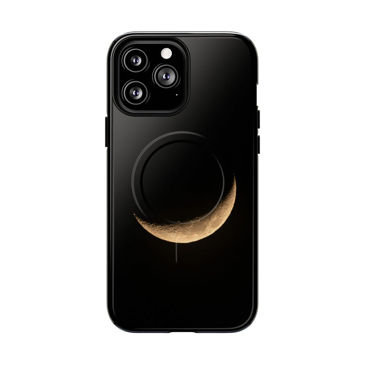 Moon Crescent Magnetic Phone Case — Tough Protective Magnet-Compatible Case
