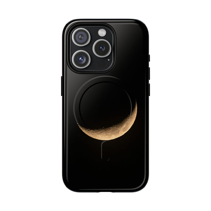Moon Crescent Magnetic Phone Case — Tough Protective Magnet-Compatible Case
