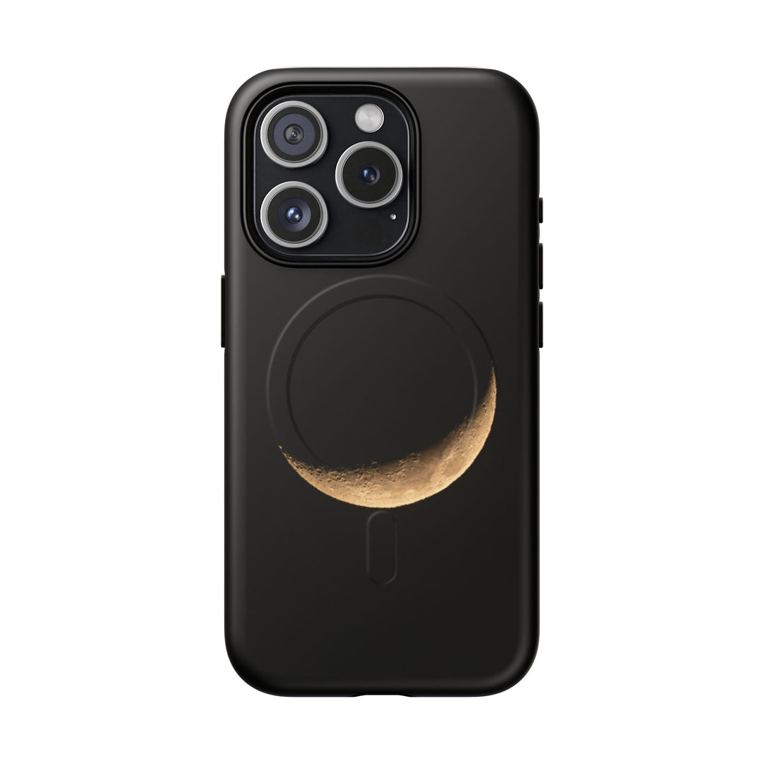 Moon Crescent Magnetic Phone Case — Tough Protective Magnet-Compatible Case