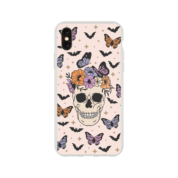 Schädel | Halloween Flexi-Hülle iPhone / Samsung