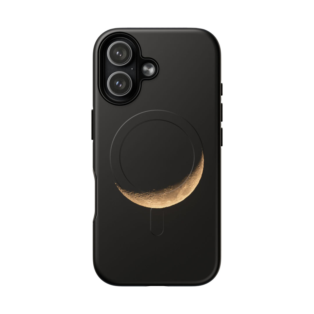 Moon Crescent Magnetic Phone Case — Tough Protective Magnet-Compatible Case