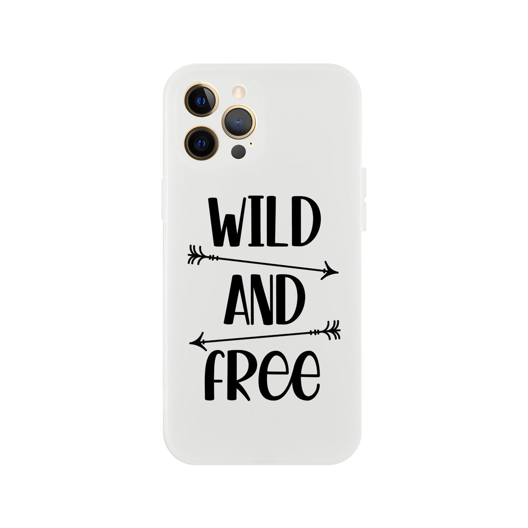 WILD &amp; FREE | Flexi-Hülle iPhone / Samsung