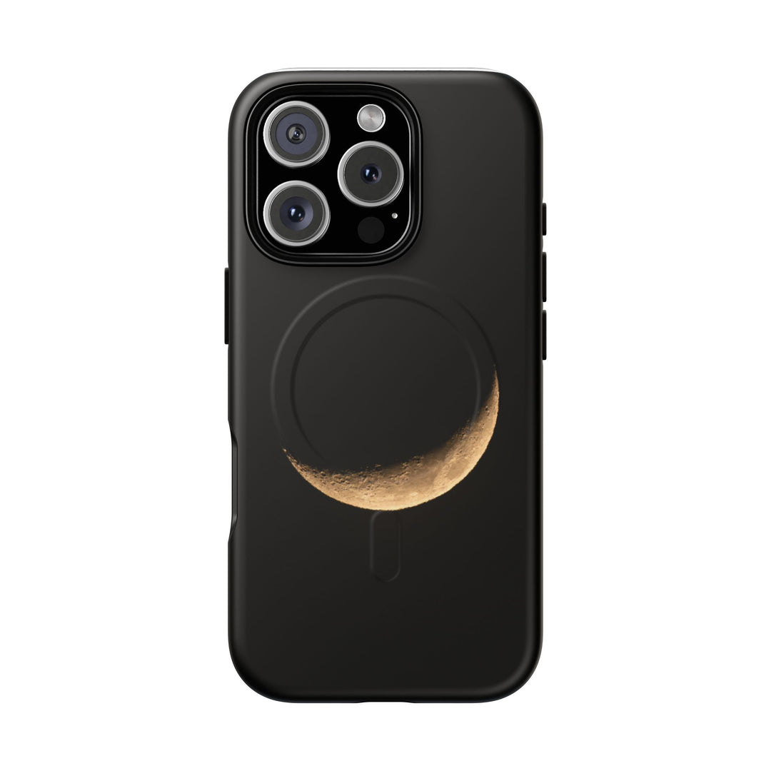 Moon Crescent Magnetic Phone Case — Tough Protective Magnet-Compatible Case