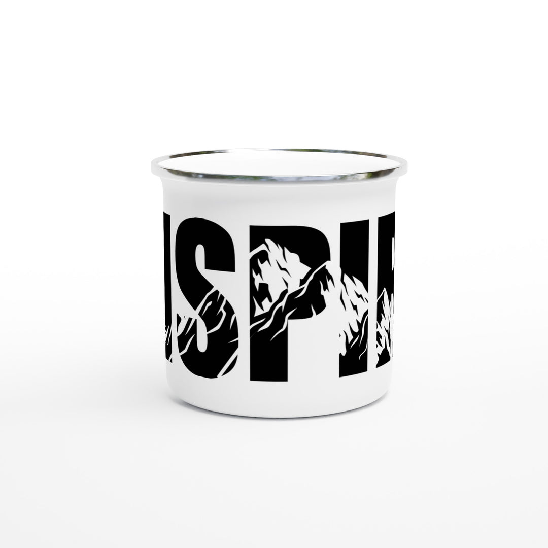 INSPIRE | Weißer 350ml Emaille-Becher