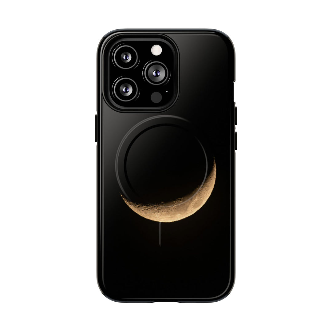 Moon Crescent Magnetic Phone Case — Tough Protective Magnet-Compatible Case