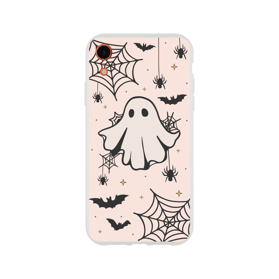 Spider Ghost | Halloween Flexi-Hülle iPhone / Samsung