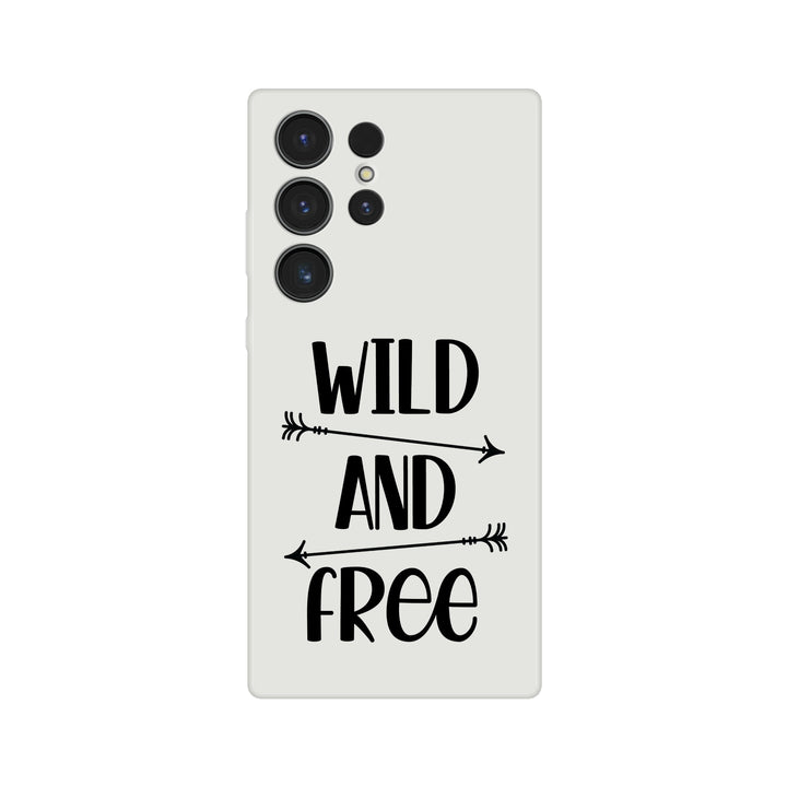 WILD &amp; FREE | Flexi-Hülle iPhone / Samsung