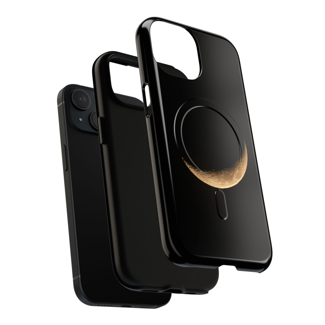 Moon Crescent Magnetic Phone Case — Tough Protective Magnet-Compatible Case