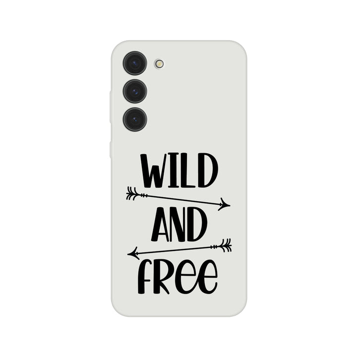 WILD &amp; FREE | Flexi-Hülle iPhone / Samsung