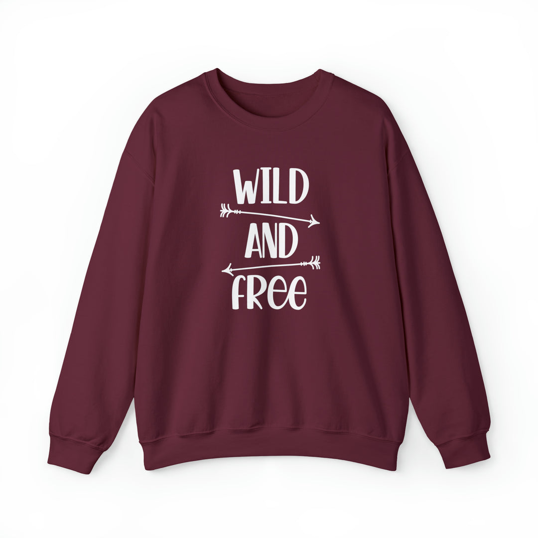 WILD &amp; FREE | Unisex Heavy Blend™ Crewneck Sweatshirt