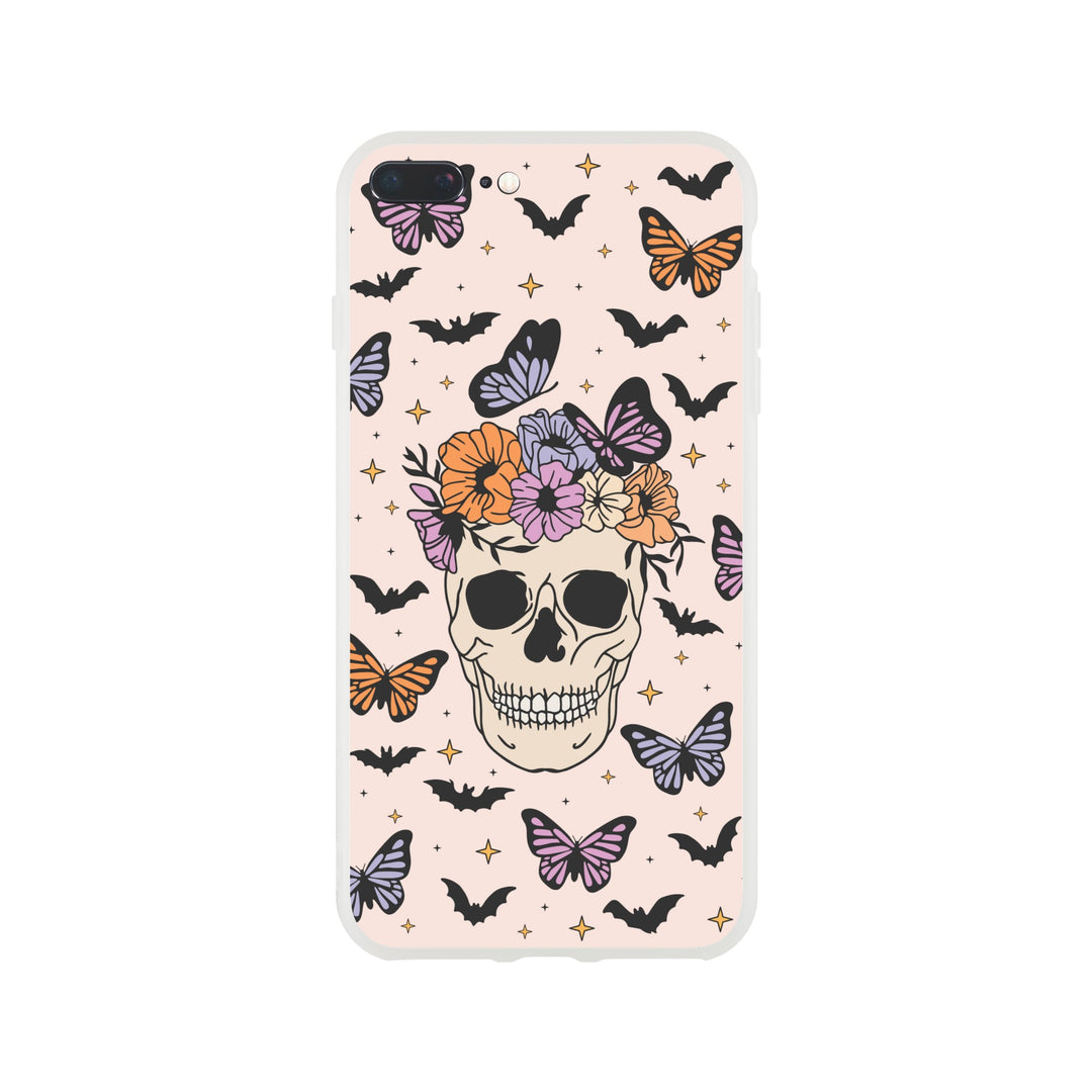 Schädel | Halloween Flexi-Hülle iPhone / Samsung