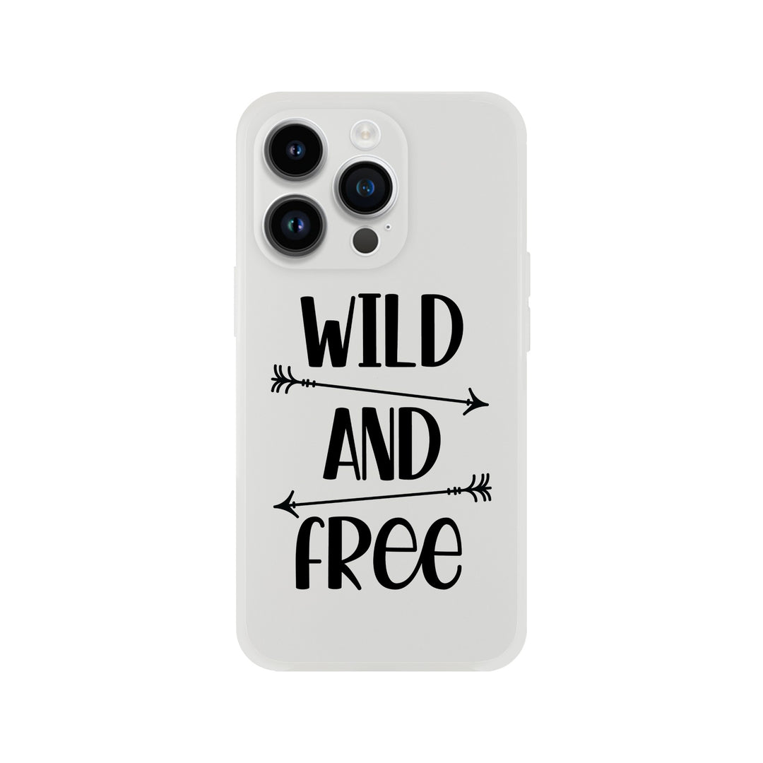 WILD &amp; FREE | Flexi-Hülle iPhone / Samsung